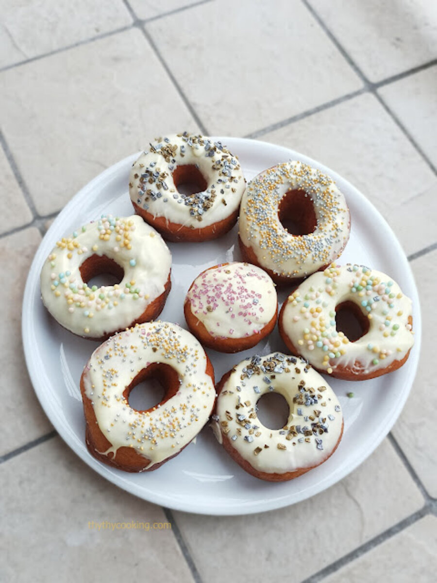 LAM BÁNH DONUT (CIAMBELLA VÀ BOMBOLONE CỦA Ý)