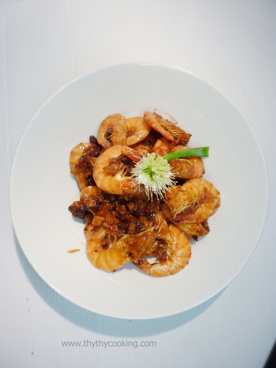 BRAISED PRAWNS