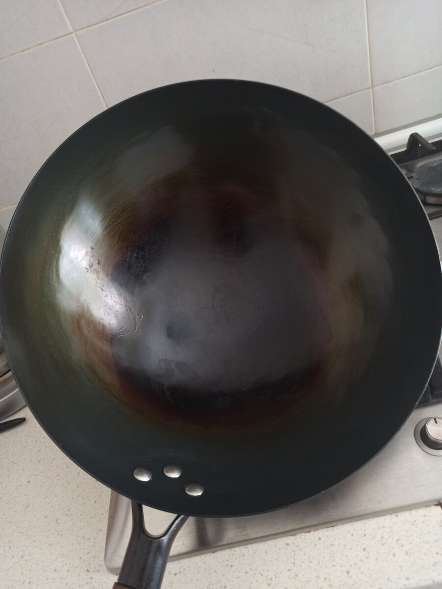 LÀM CHẢO KHÔNG DÍNH TỰ NHIÊN (SEASONING WOK TO BE NON-STICK