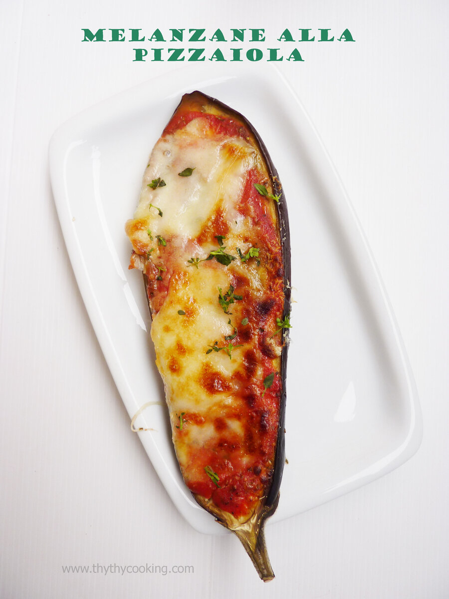 ITALIAN BAKED EGGPLANTS - MELANZANE ALLA PIZZAIOLA