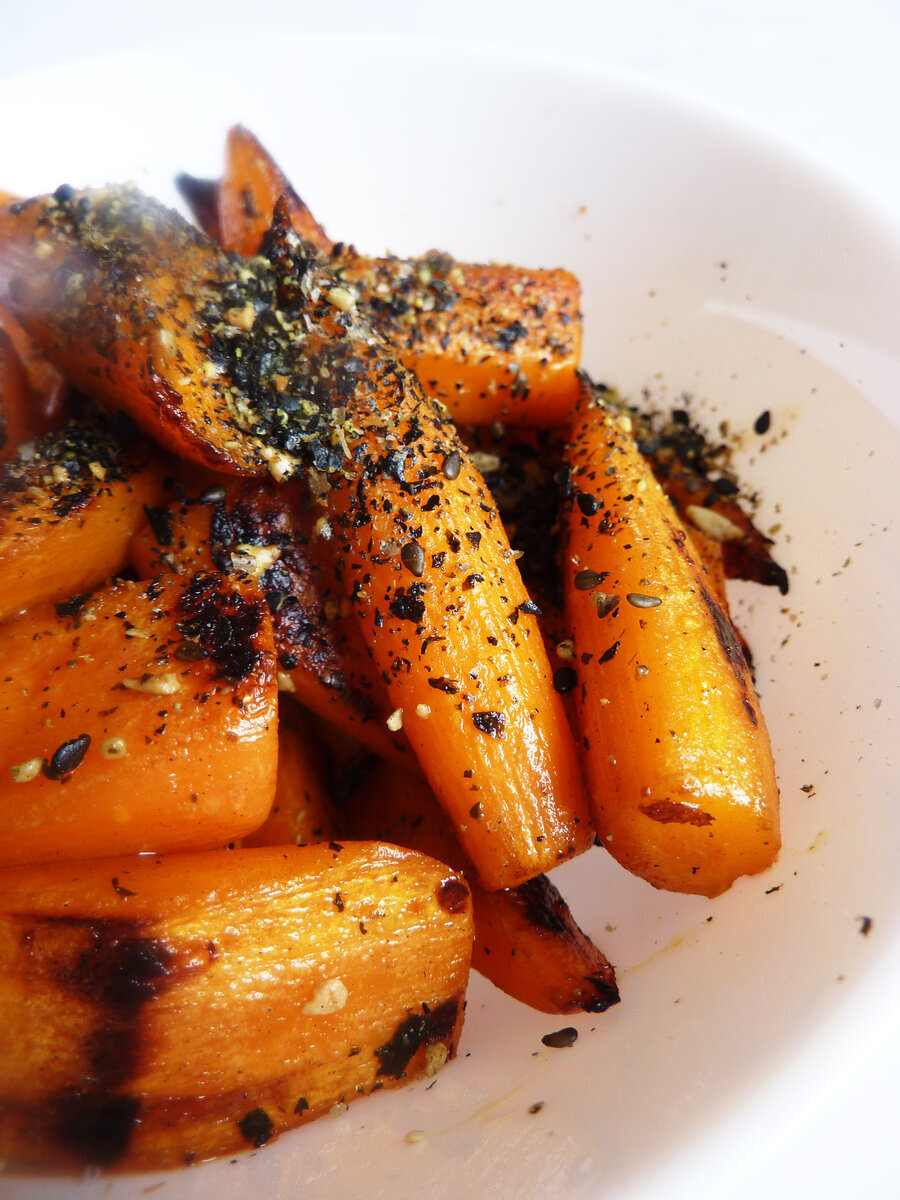 PAN-SEARED CARROTS