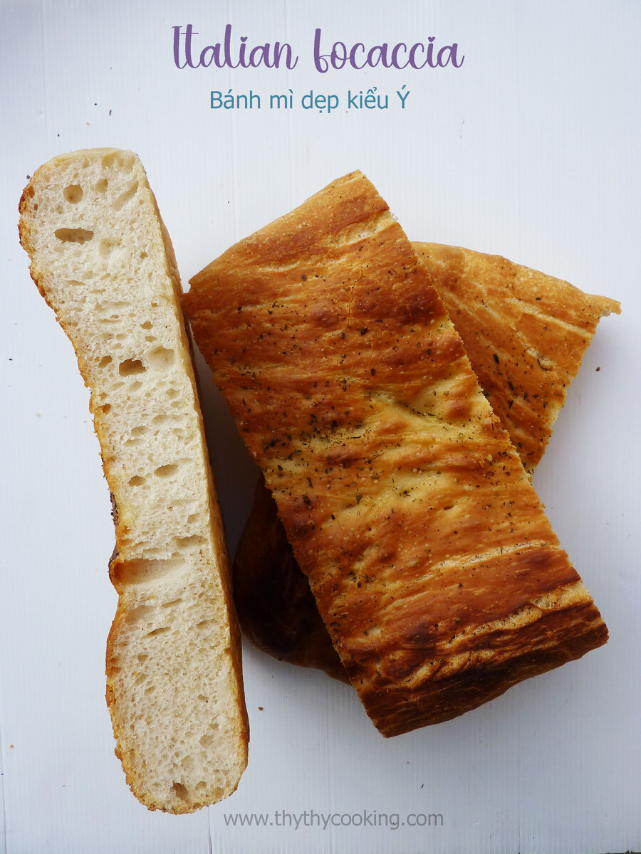 FOCACCIA RECIPE - ITALIAN BREAD