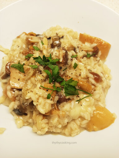 RISOTTO NẤM/CƠM Ý - MÓN NGON NƯỚC Ý 