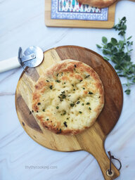 FOCACCIA BREAD MADE WITH A PIZZA MAKER